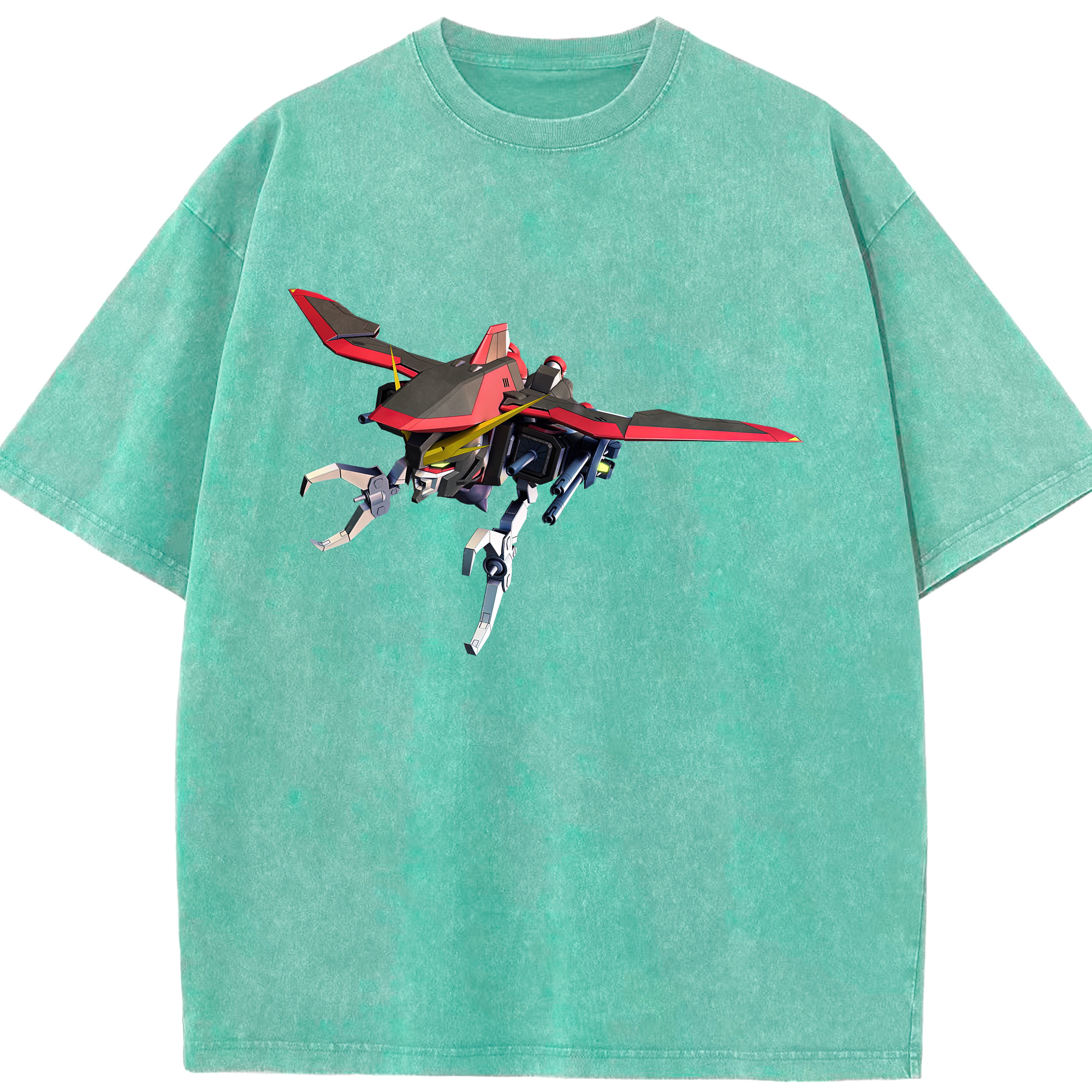 （画像用） 機動戦士ガンダム Mobile Suit Gundam 綿100% ヴィンテージ風 半袖Tシャツ（フロントプリント）